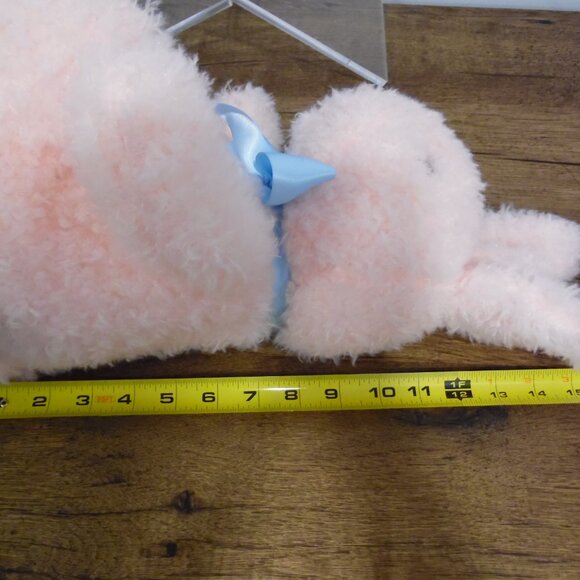 FAO Schwarz 16inch tall Pink Plush Bunny Rabbit New! - Picture 6 of 9